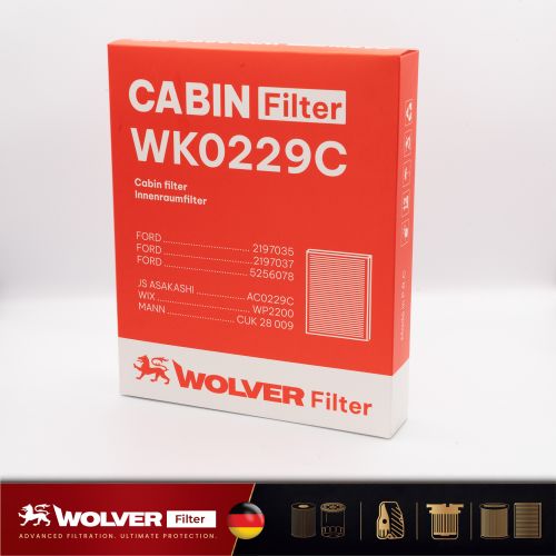 Lọc Gió Điều Hoà: Wolver WK0229C